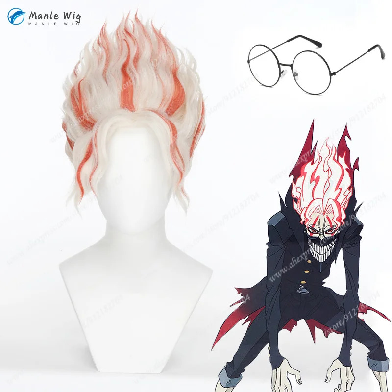 Anime Okarun Occult Kun Cospla - Cosplay Anime White Hair incelemesi ve fiyatı