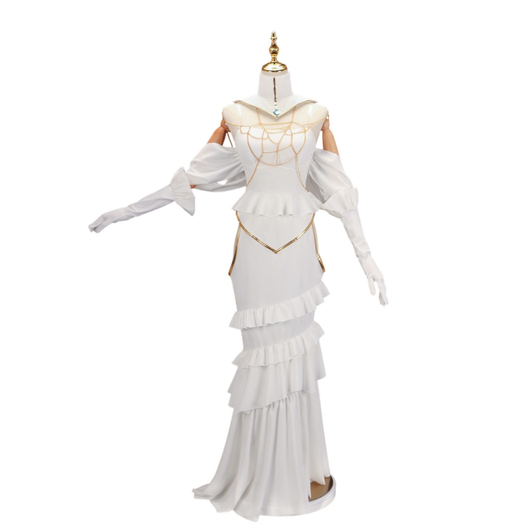 Overlord Arubedo Pure-White De - Anime Cosplay Costumes incelemesi ve fiyatı