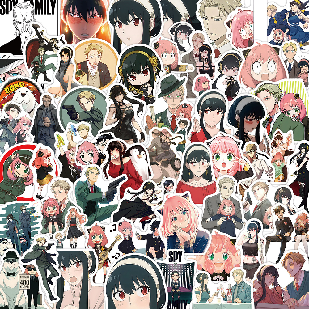 60pcs Set Spy Family Anime Spy - Anime Cosplay Anya incelemesi ve fiyatı