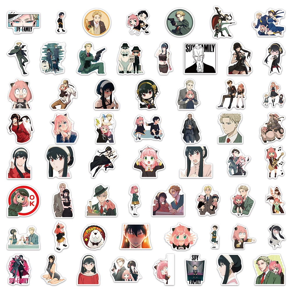 60pcs Set Spy Family Anime Spy - Anime Cosplay Anya incelemesi ve fiyatı