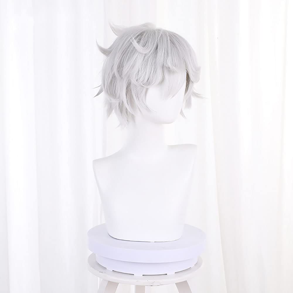Gabimaru Wig Cosplay Anime Jig - Cosplay Anime White Hair incelemesi ve fiyatı
