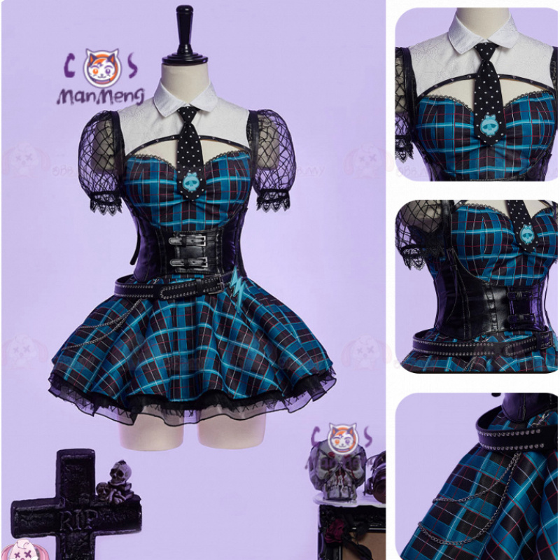 Monster Cos High Frankie Stein - Anime Cosplay Dress incelemesi ve fiyatı