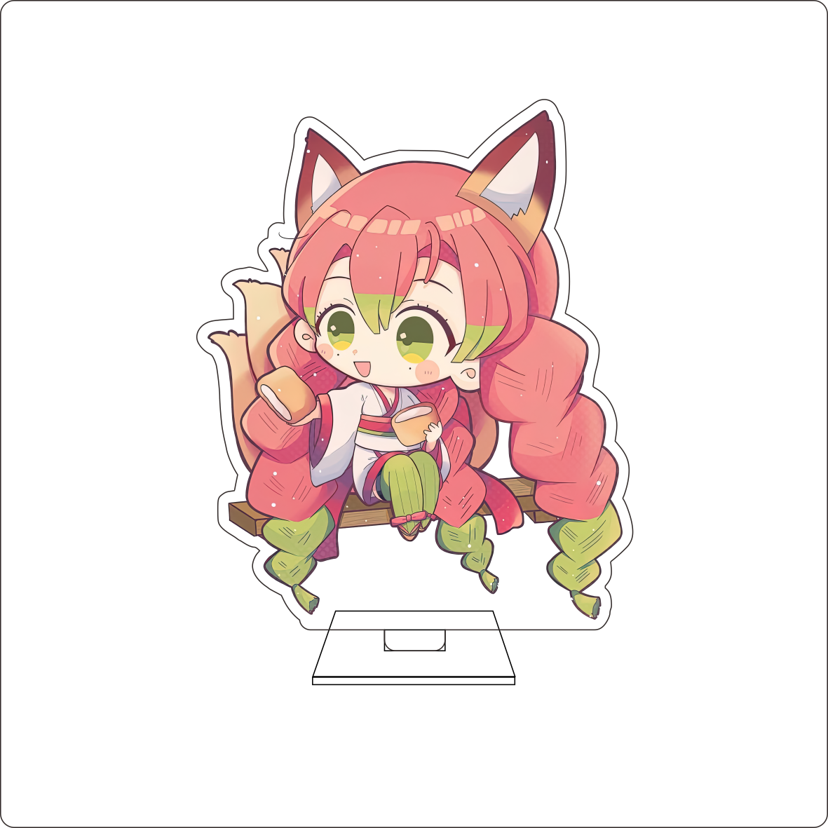 10CM Anime Demon Cosplay Cute  - Anime Cosplay Roleplay incelemesi ve fiyatı