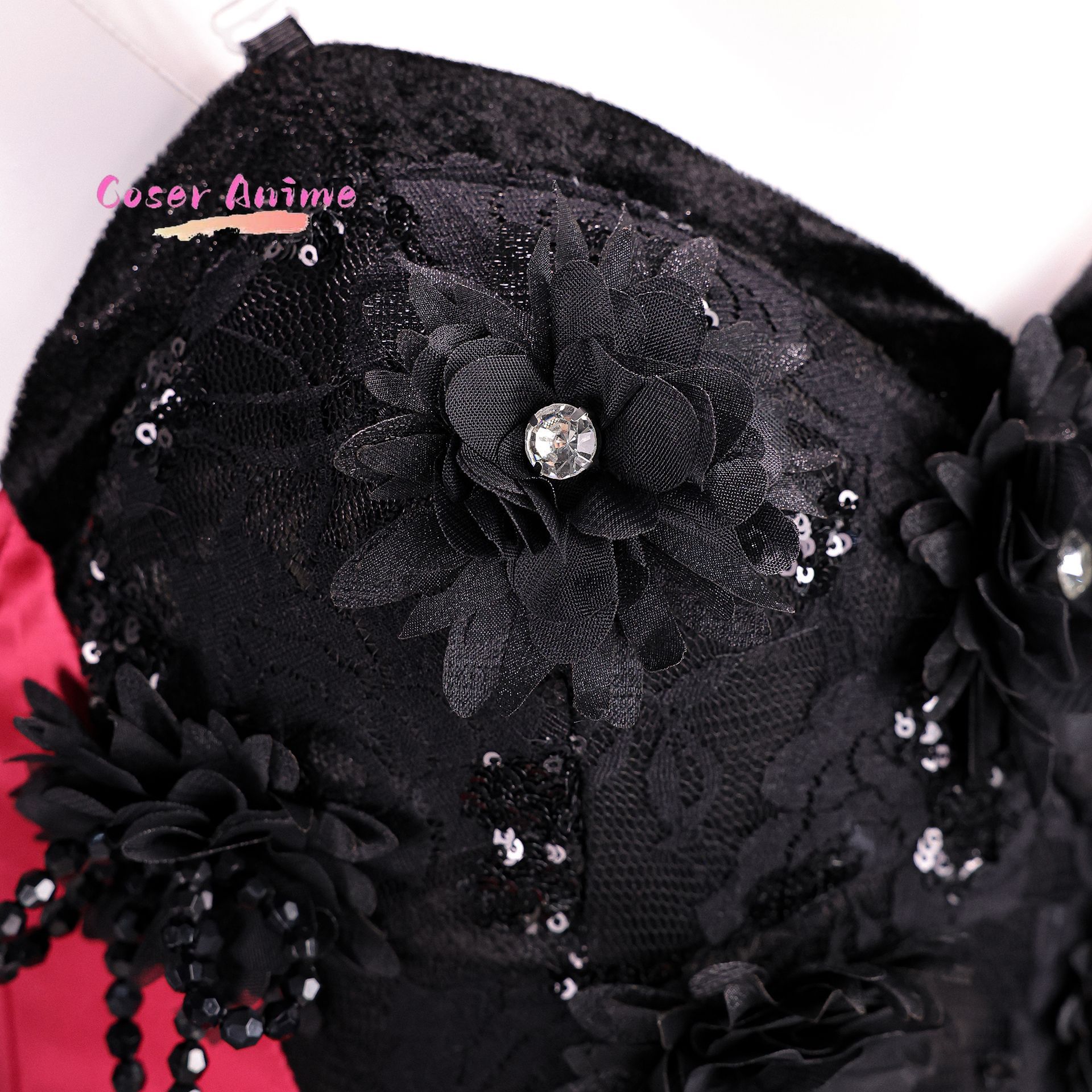 Angel Dust Cosplay Costume Uni - Anime Cosplay Dress incelemesi ve fiyatı