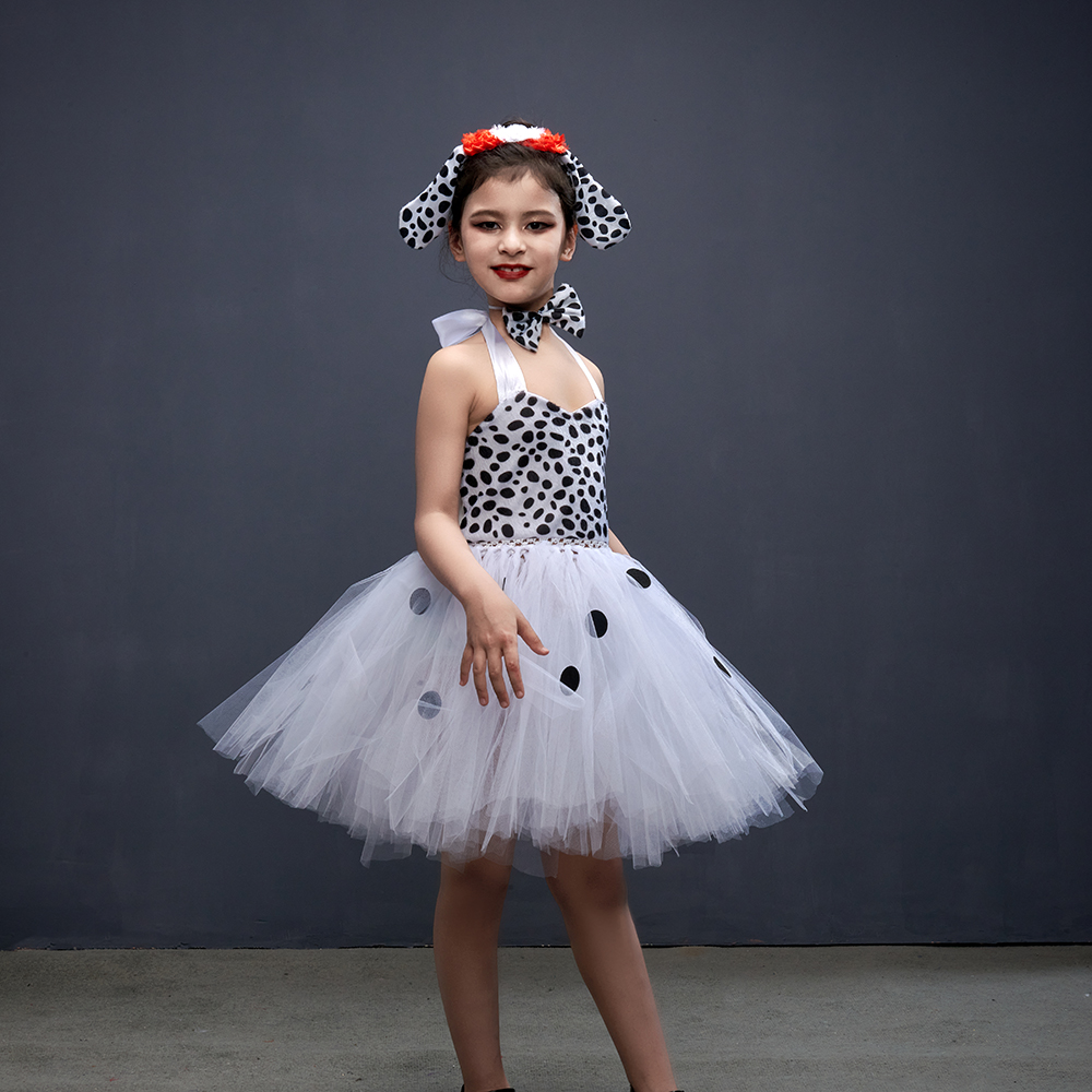 Girls Dalmatian Halloween Cost - Anime Cosplay Simple incelemesi ve fiyatı