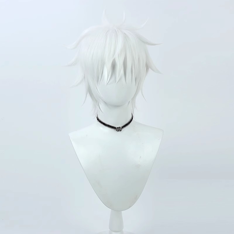 Jujutsu Kaisen Gojo Satoru Cos - Cosplay Anime White Hair incelemesi ve fiyatı