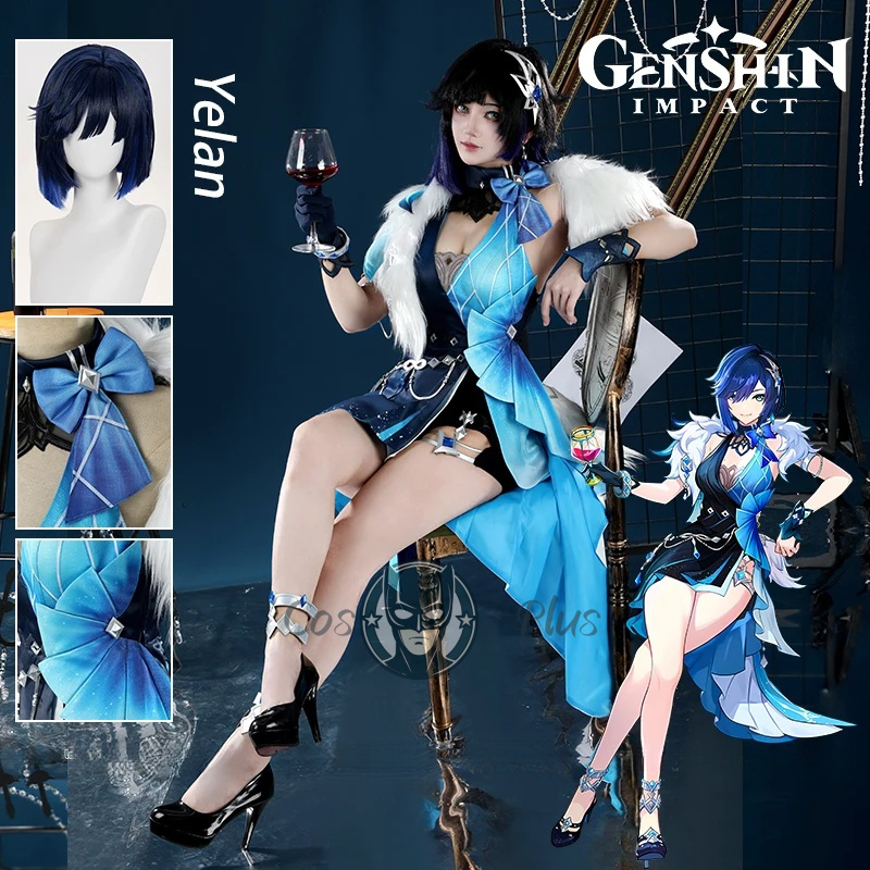 Genshin Impact Yelan Cosplay C - Anime Cosplay Costumes incelemesi ve fiyatı