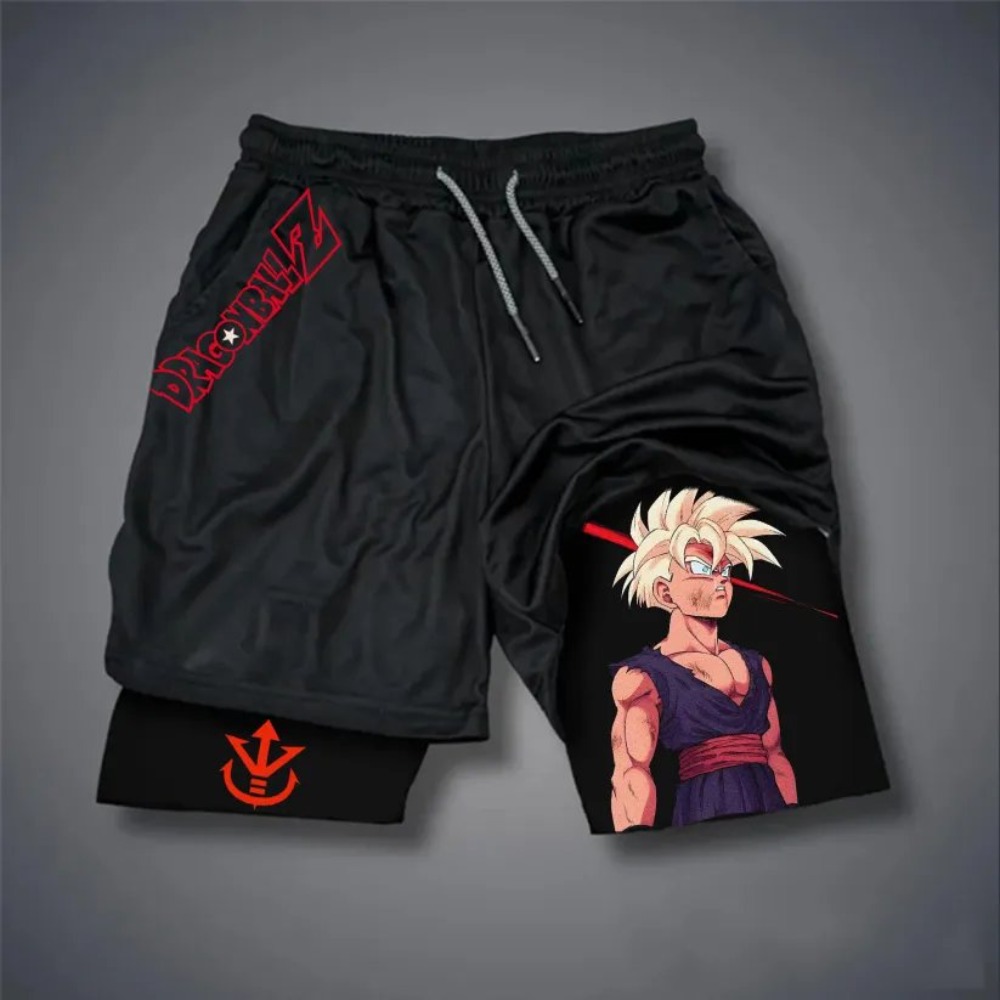 Dragon Ball Men's Double Short - Anime Cosplay Duo incelemesi ve fiyatı