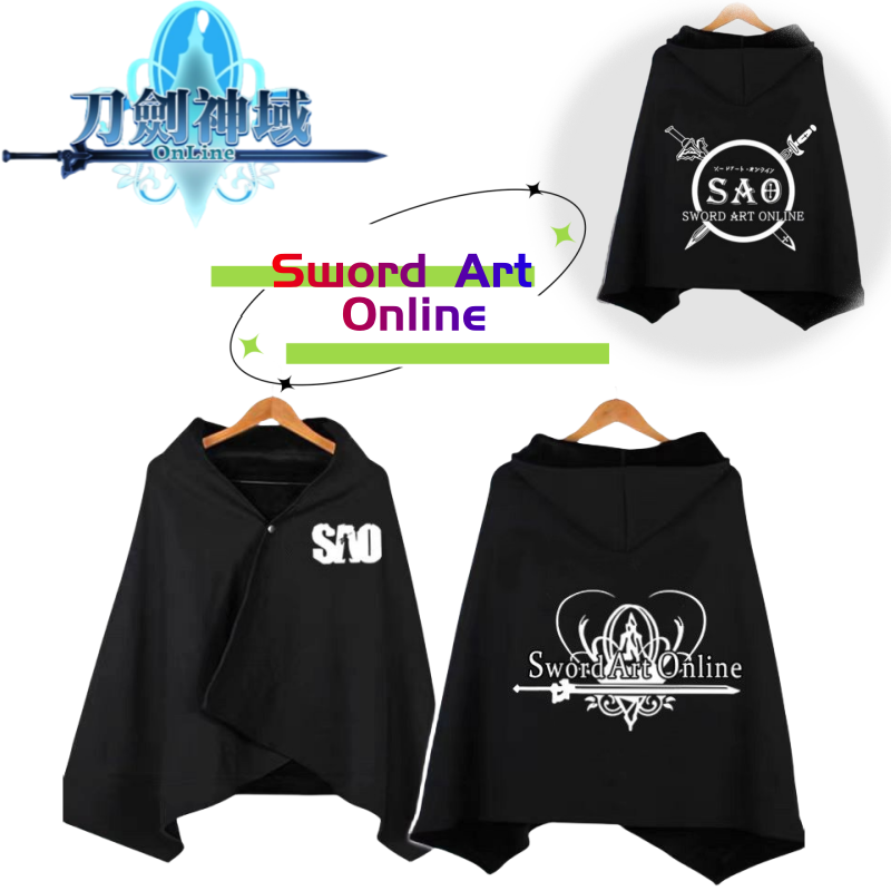 Sword Art Online cosplay hoode - Sword Art Online Cape incelemesi ve fiyatı