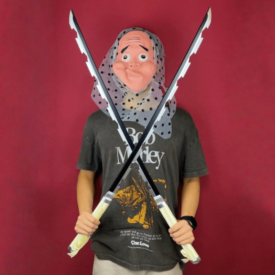 40inch Demon Slayer Inosuke Ka - Anime Cosplay Katana incelemesi ve fiyatı