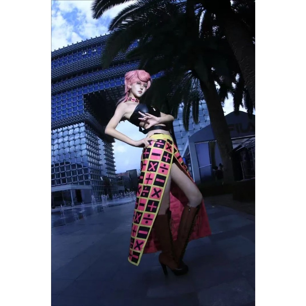 Women's JoJo's Bizarre Adventu - Anime Cosplay Photoshoot incelemesi ve fiyatı