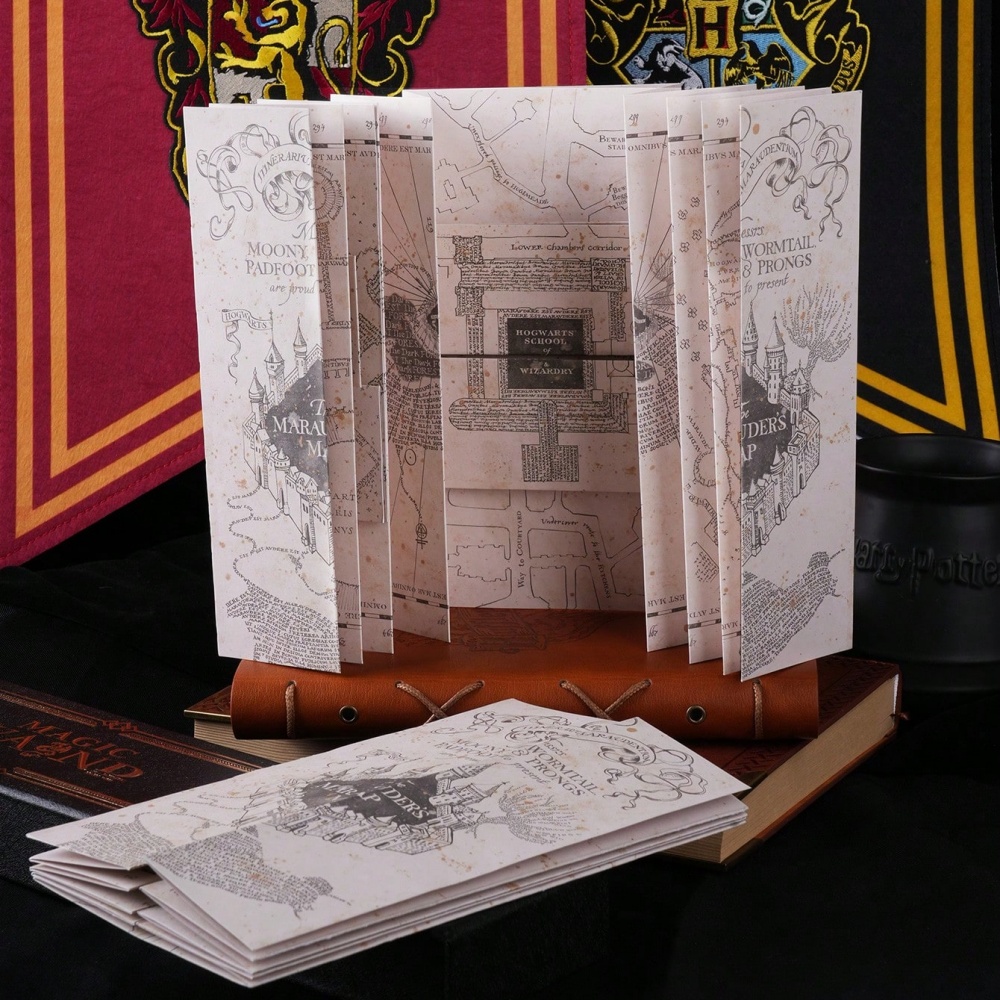 1PC Map Of The Marauder's Scho - Anime Cosplay Roleplay incelemesi ve fiyatı